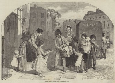 Good Friday Cross Buns by Myles Birket Foster